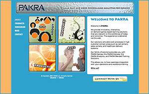 PAKRA Games Website